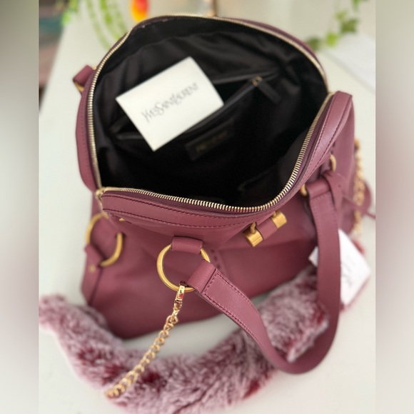 ❤️SOLD❤️ YVES SAINT LAURENT Orchid Large Muse Bag - Picture 15 of 15
